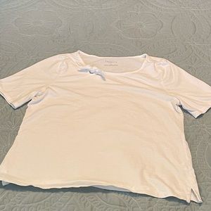 Talbots short sleeve Pima Cotton Top Like New Condition.